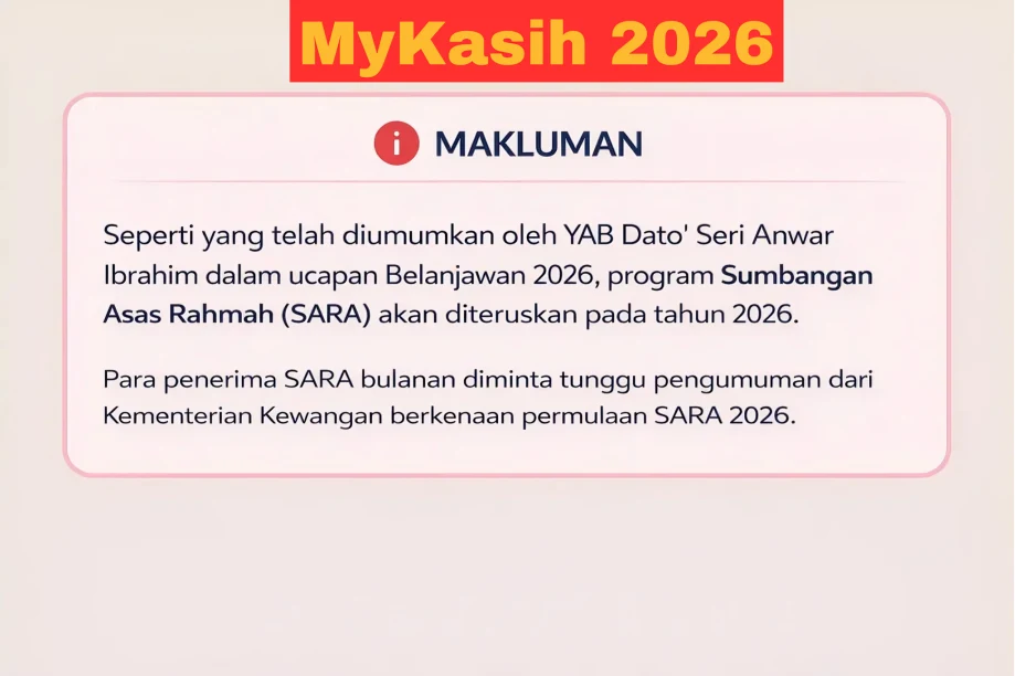 Bolehkah Ahli eKasih Memohon MyKasih 2026?